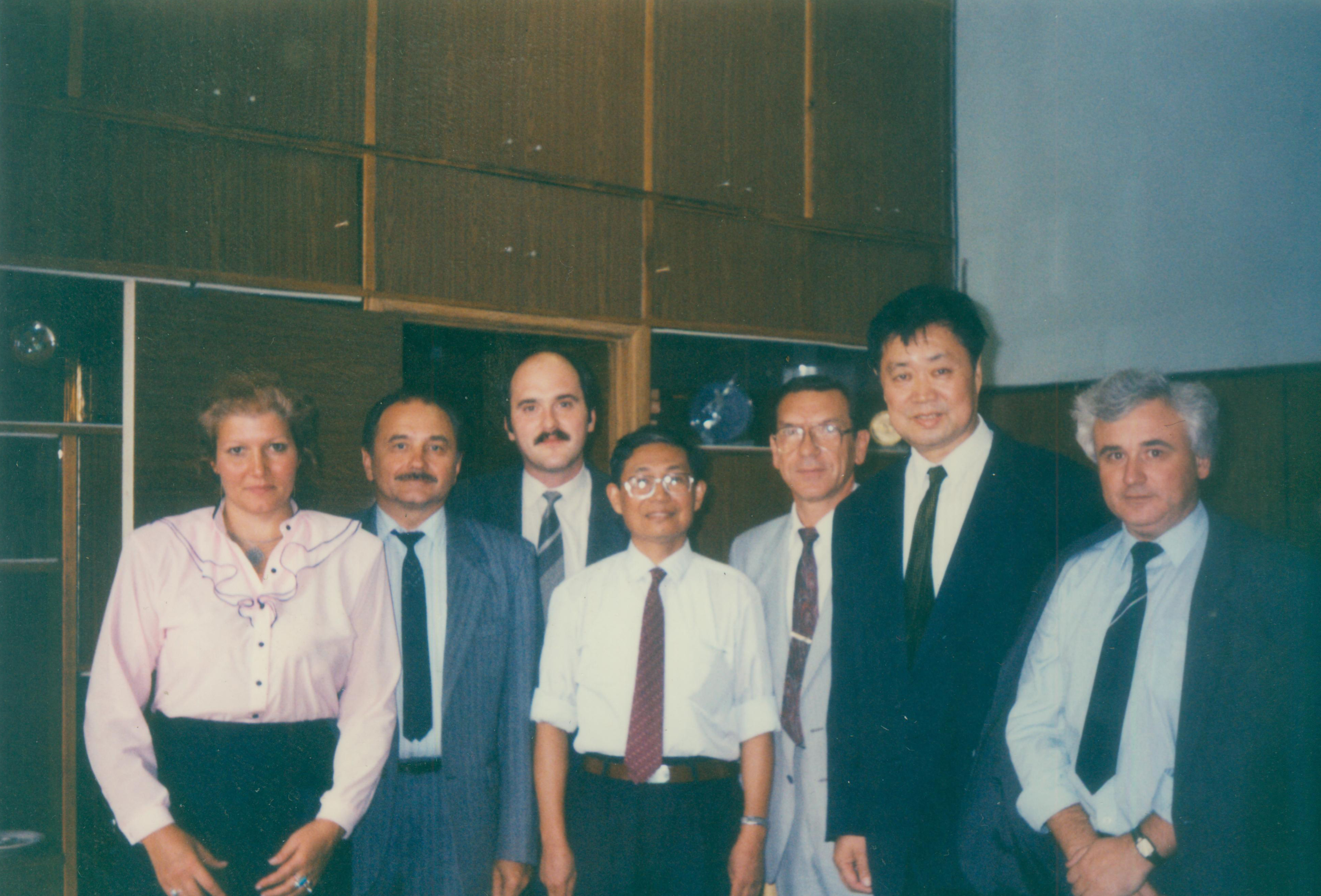 1992年PA集团经理赴莫斯科航空公司讲学和访问